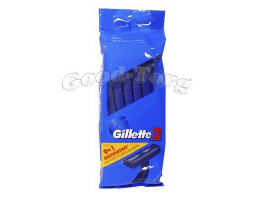 Одноразовый станок Gillette  9+1